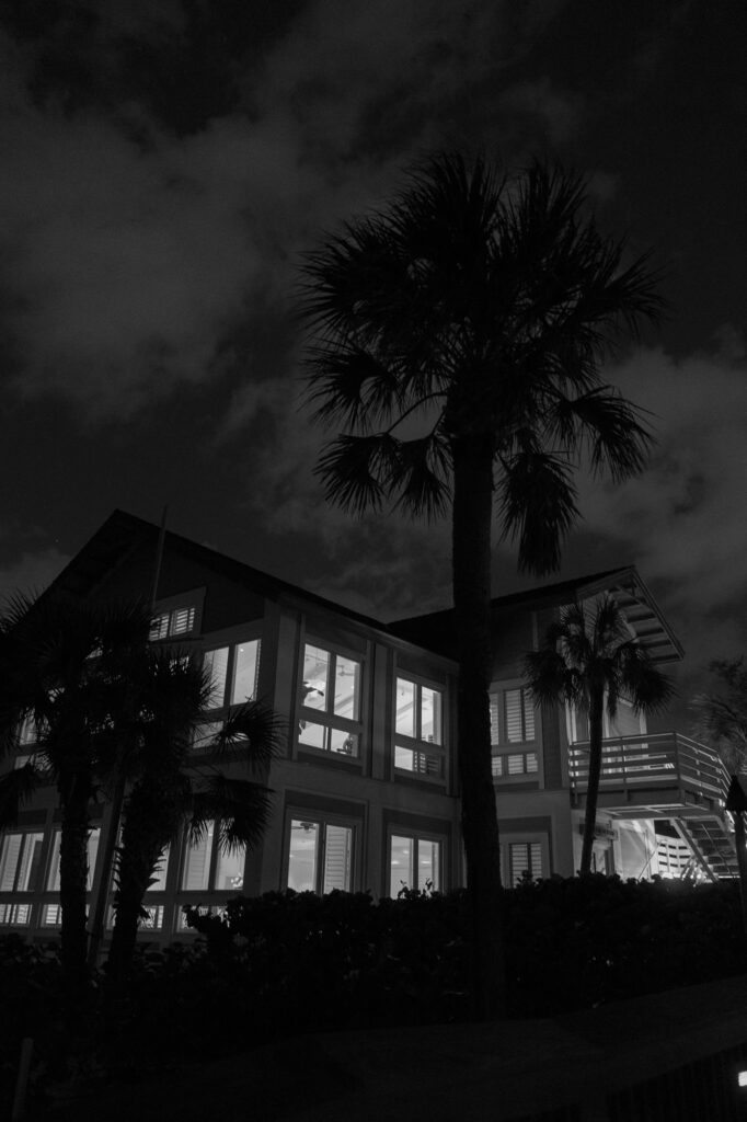 Nighttime photos of the Ritz Carlton in Naples, by Veronica Costa Photography